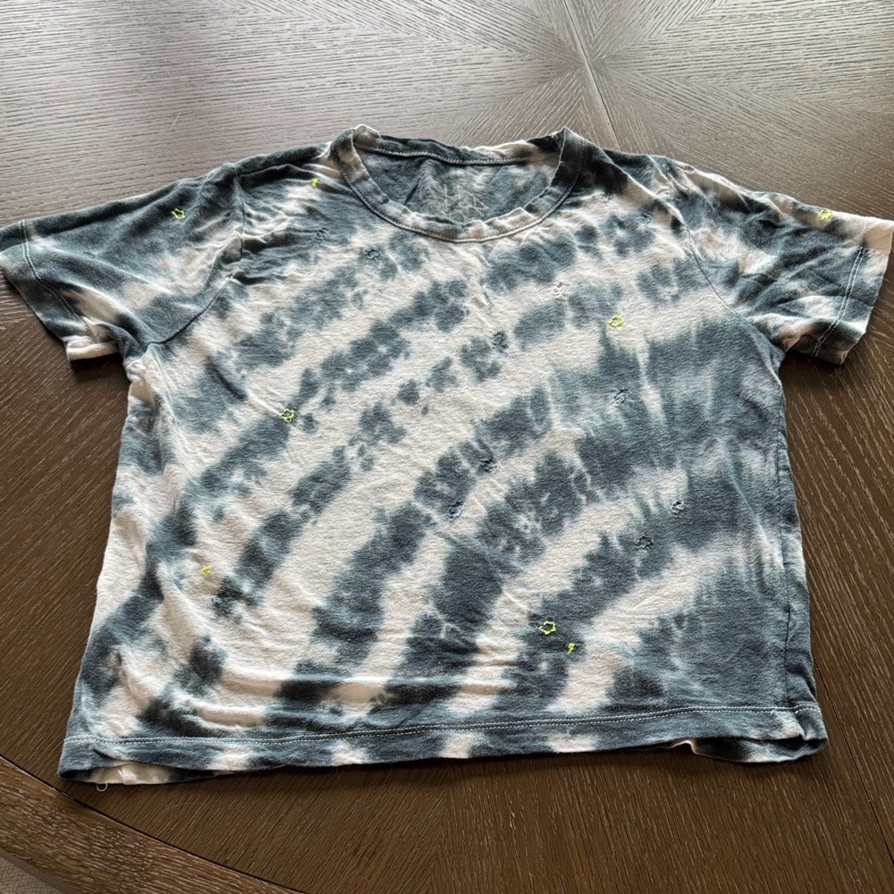 Tie-Dye Knit Short Sleeve